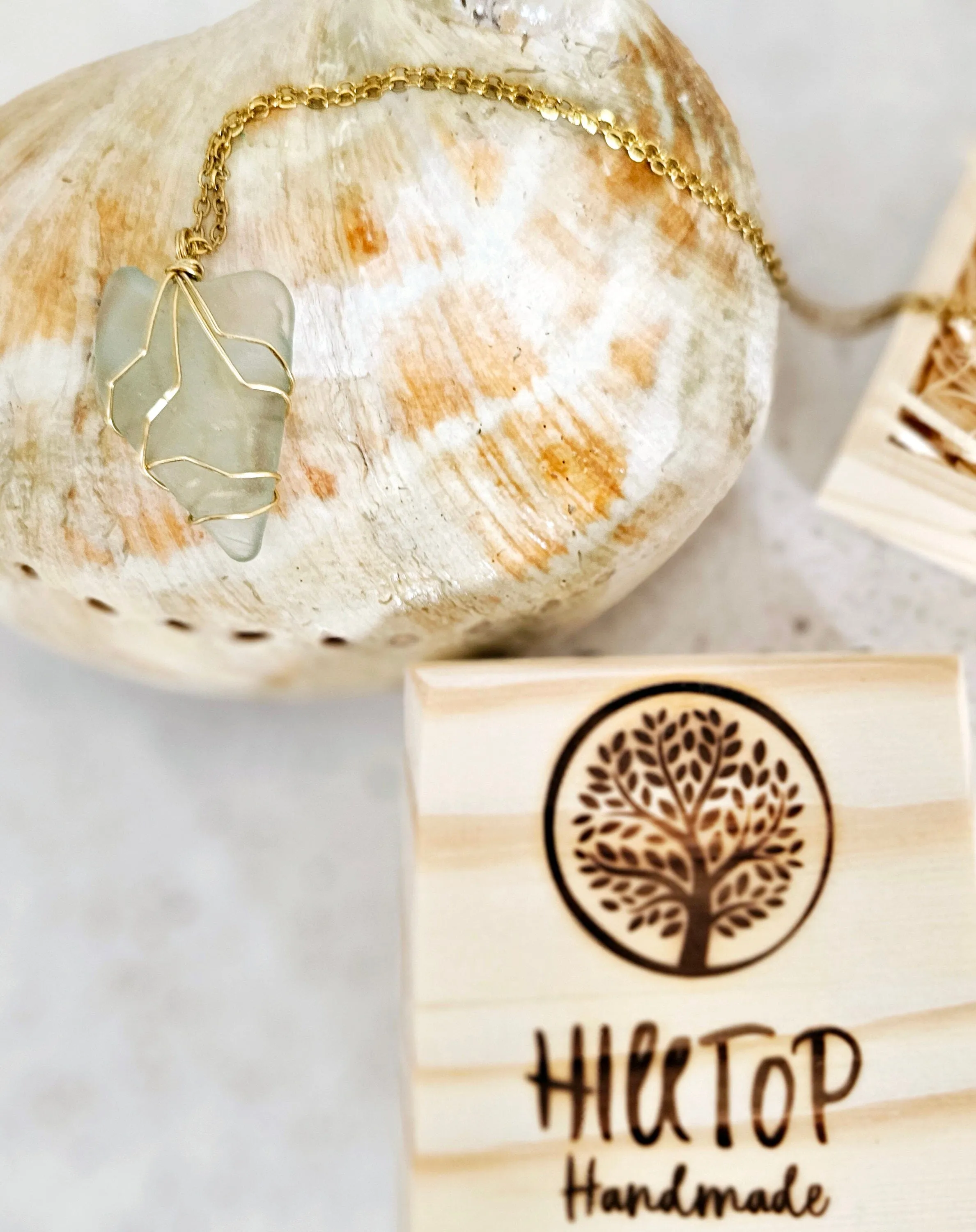 Diamonds of the Sea Pendants - Hill Top Handmade
