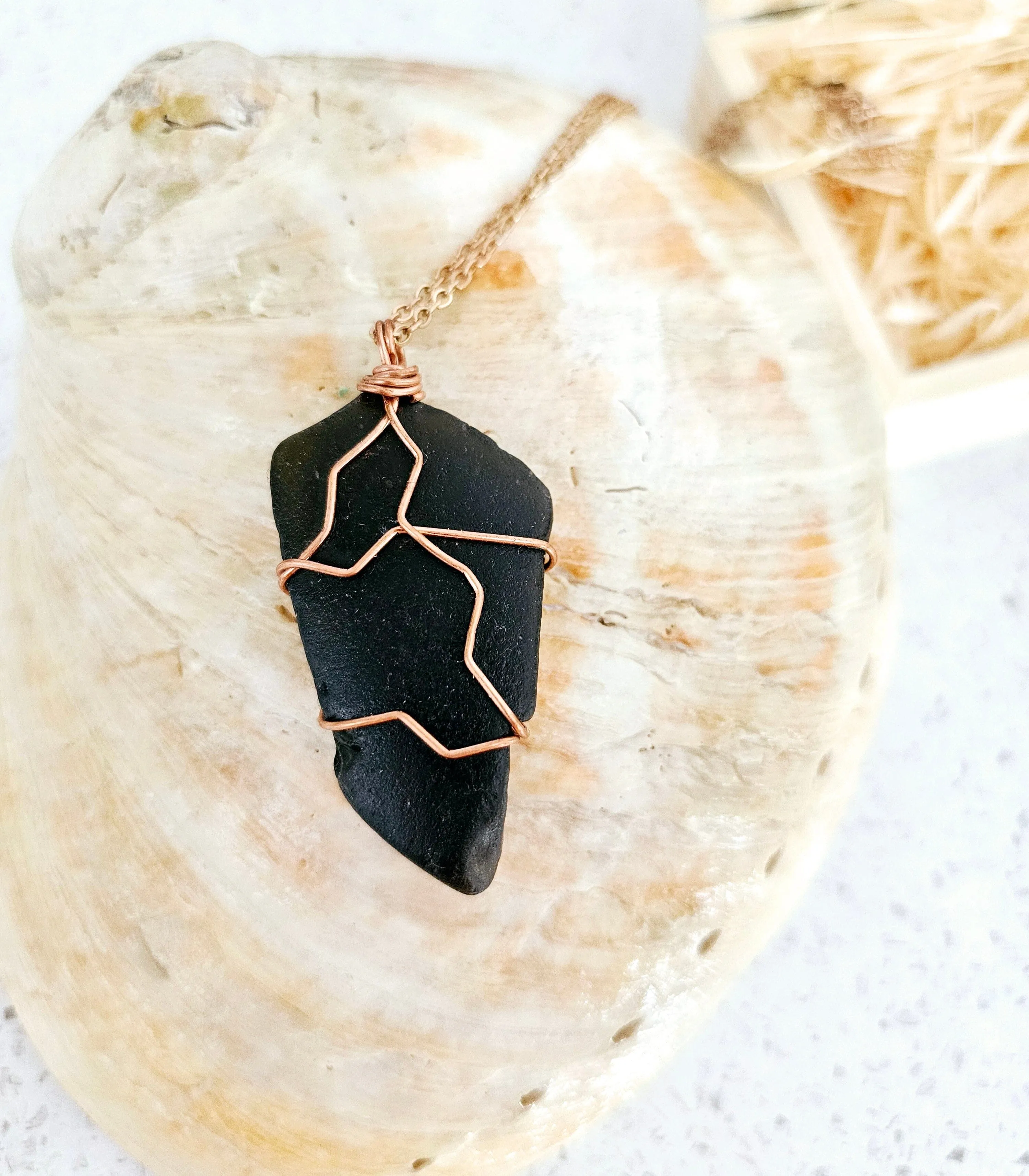 Diamonds of the Sea Pendants - Hill Top Handmade