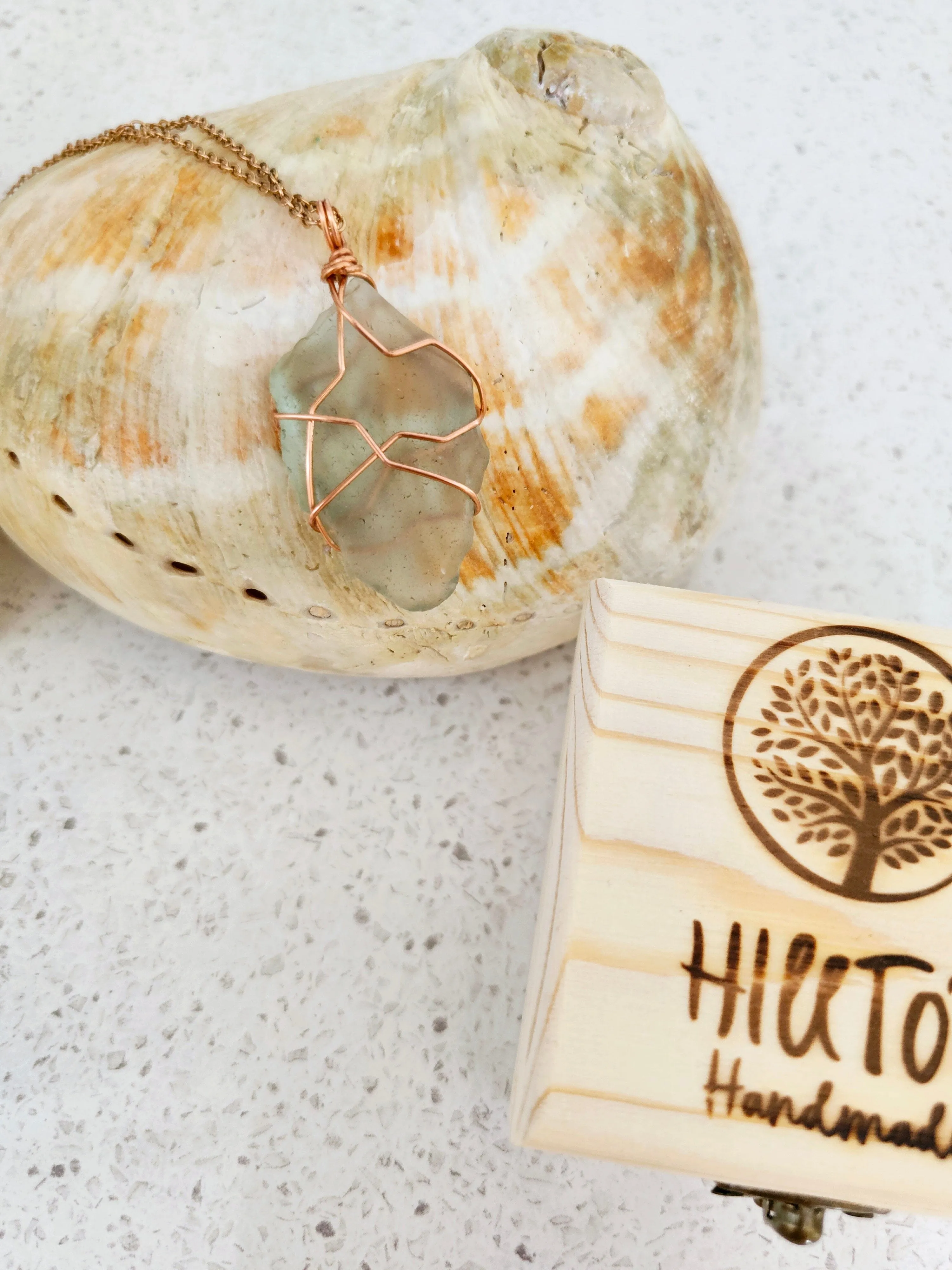 Diamonds of the Sea Pendants - Hill Top Handmade