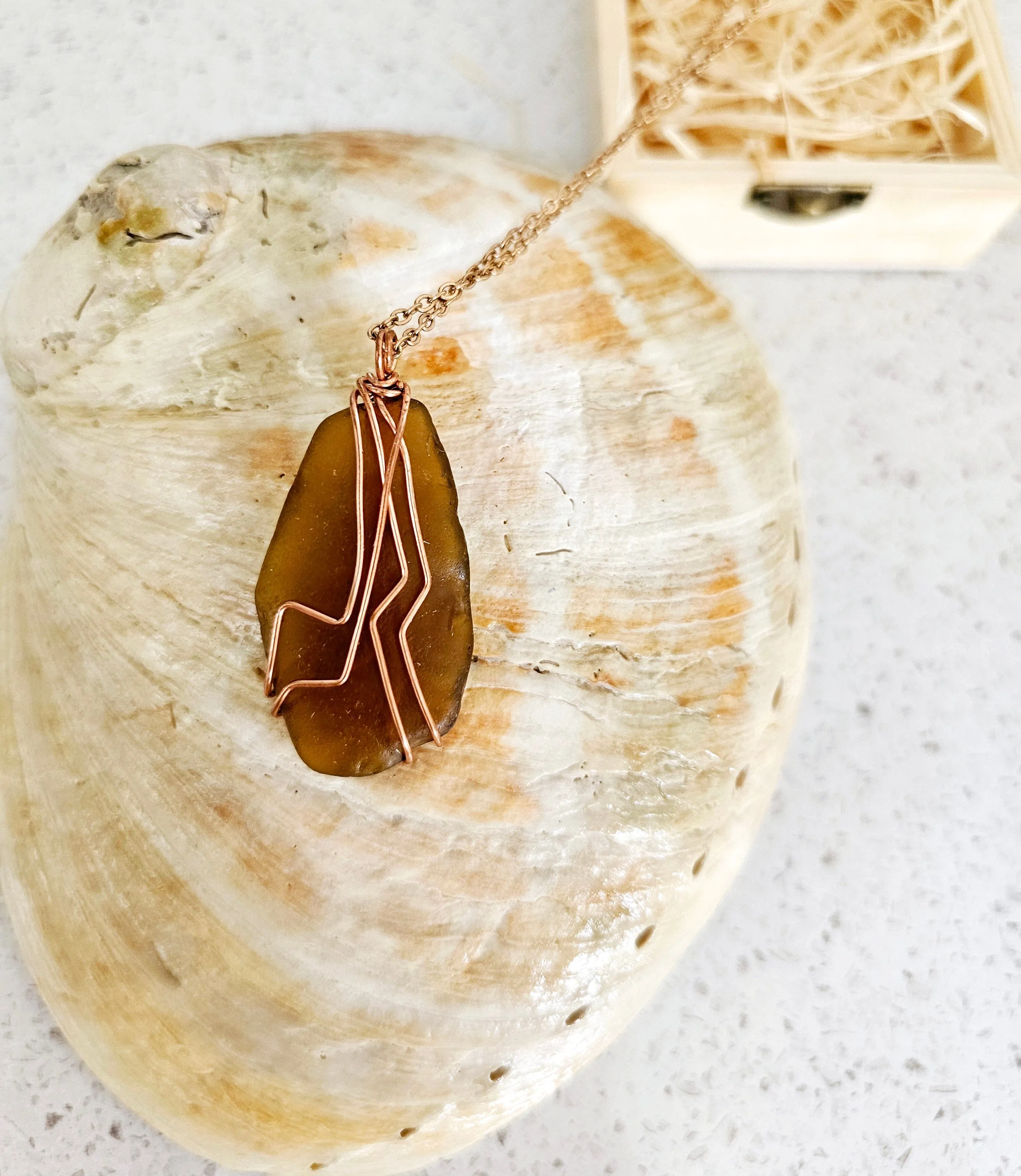 Diamonds of the Sea Pendants - Hill Top Handmade