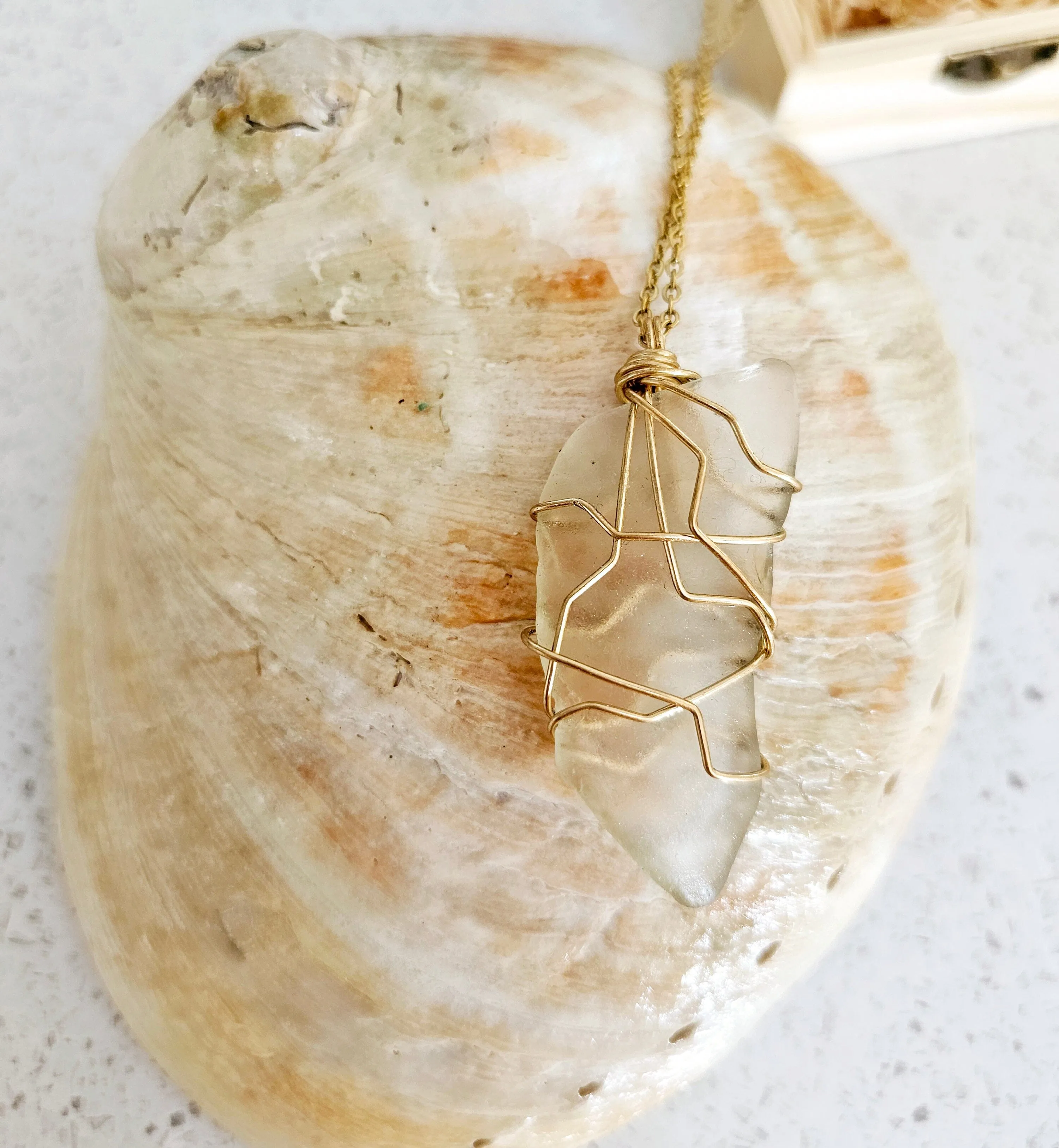 Diamonds of the Sea Pendants - Hill Top Handmade
