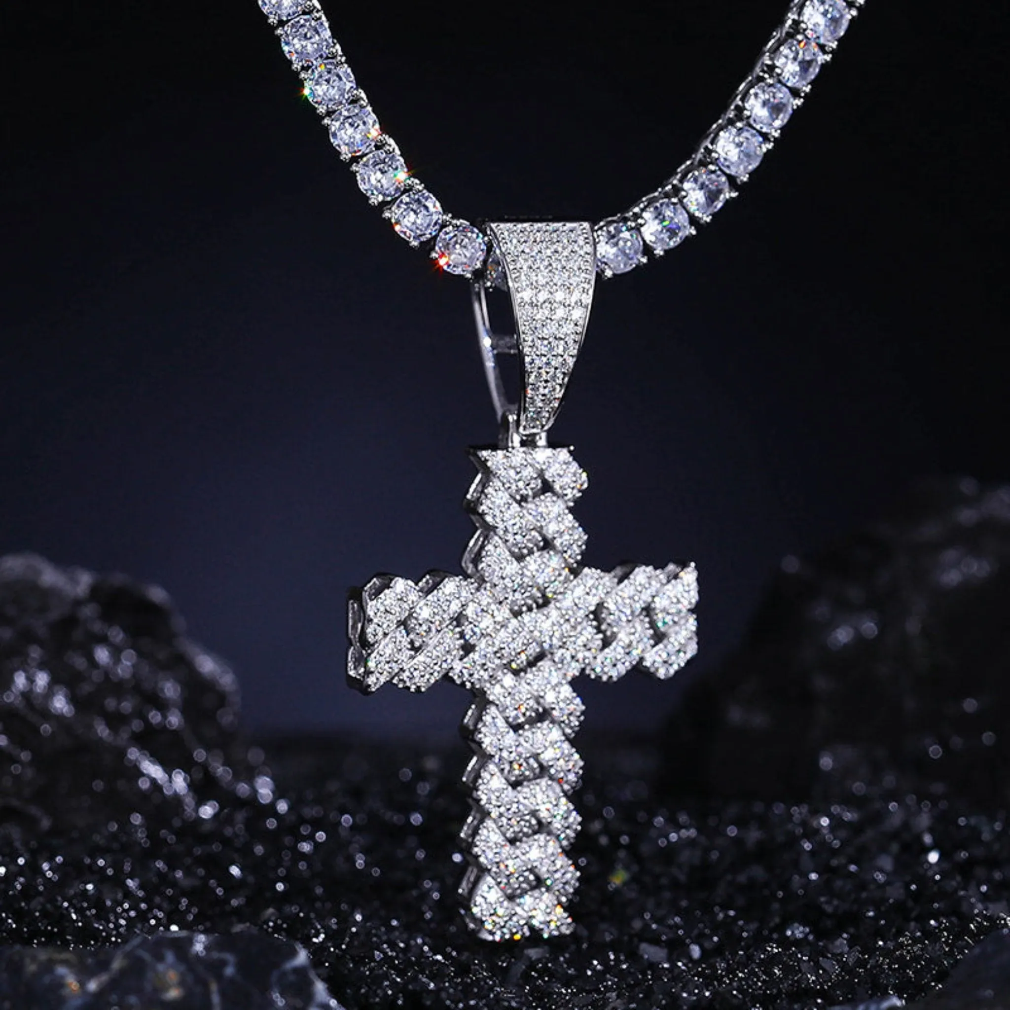 Divine Brilliance Cuban Pendant