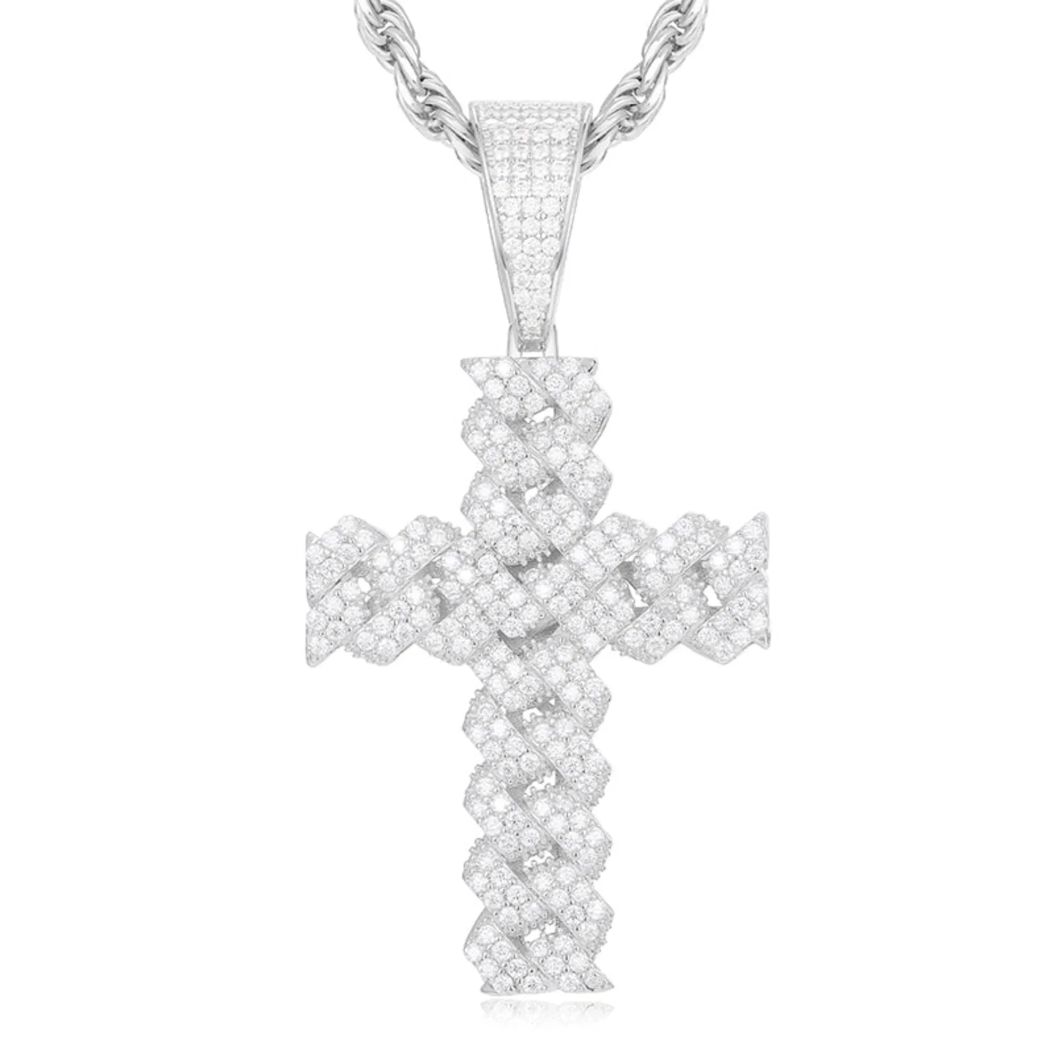 Divine Brilliance Cuban Pendant