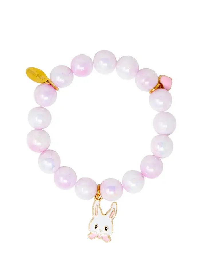 Easter Bunny Pearl Bracelet
