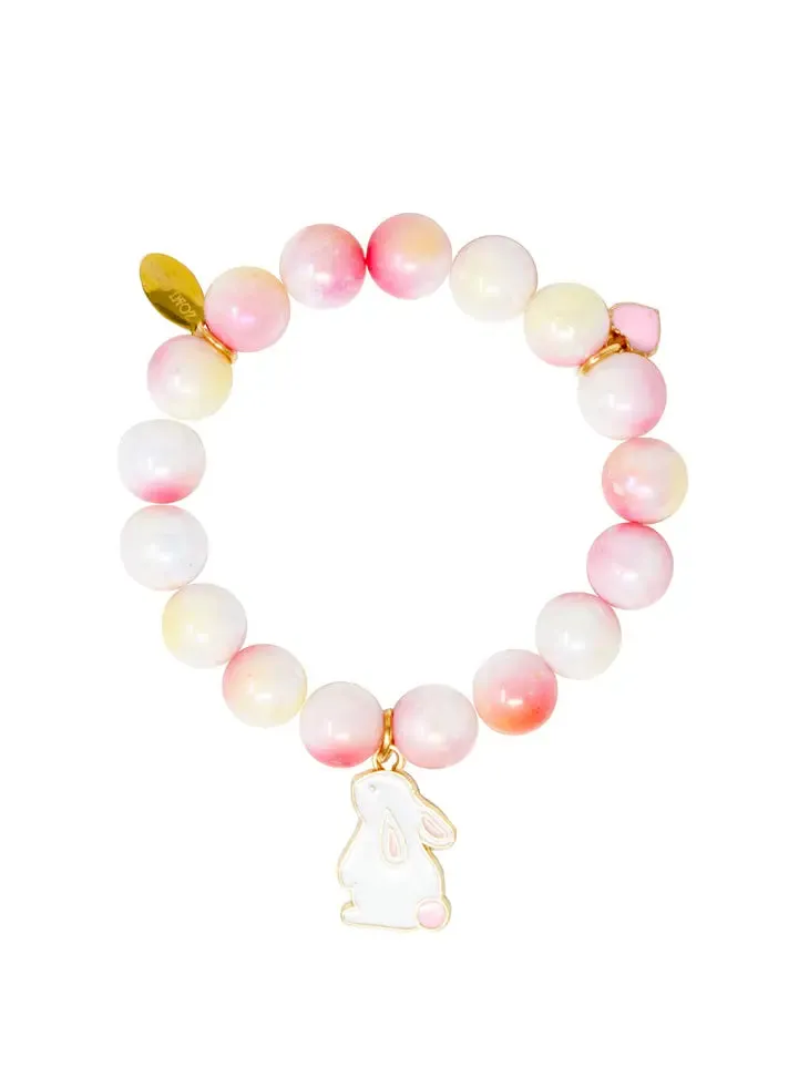 Easter Bunny Pearl Bracelet