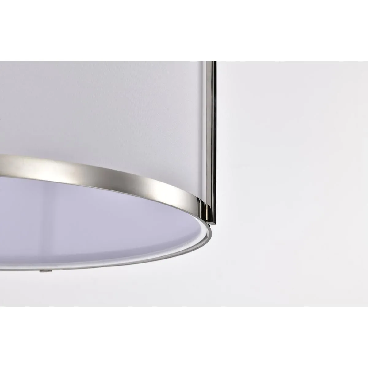 Easton 16 in. 3 lights Pendant Light Polished Nickel Finish