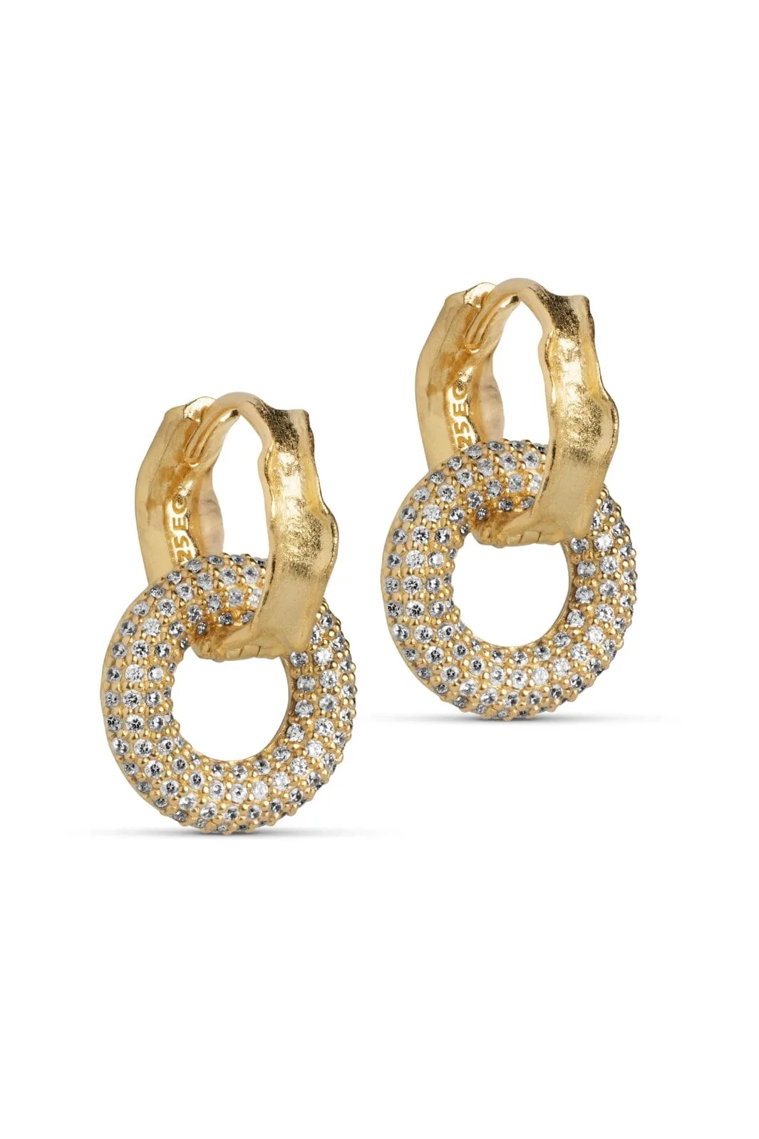 Enamel Copenhagen - Hoops, Celin - Clear Cz