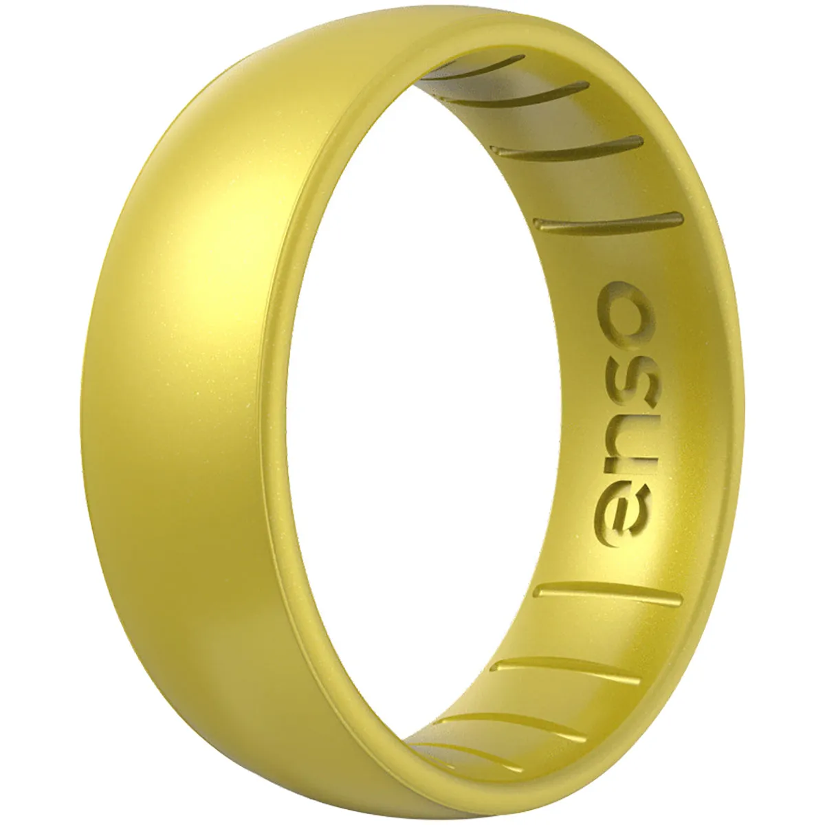 Enso Rings Classic Birthstone Series Silicone Ring - Yellow Topaz
