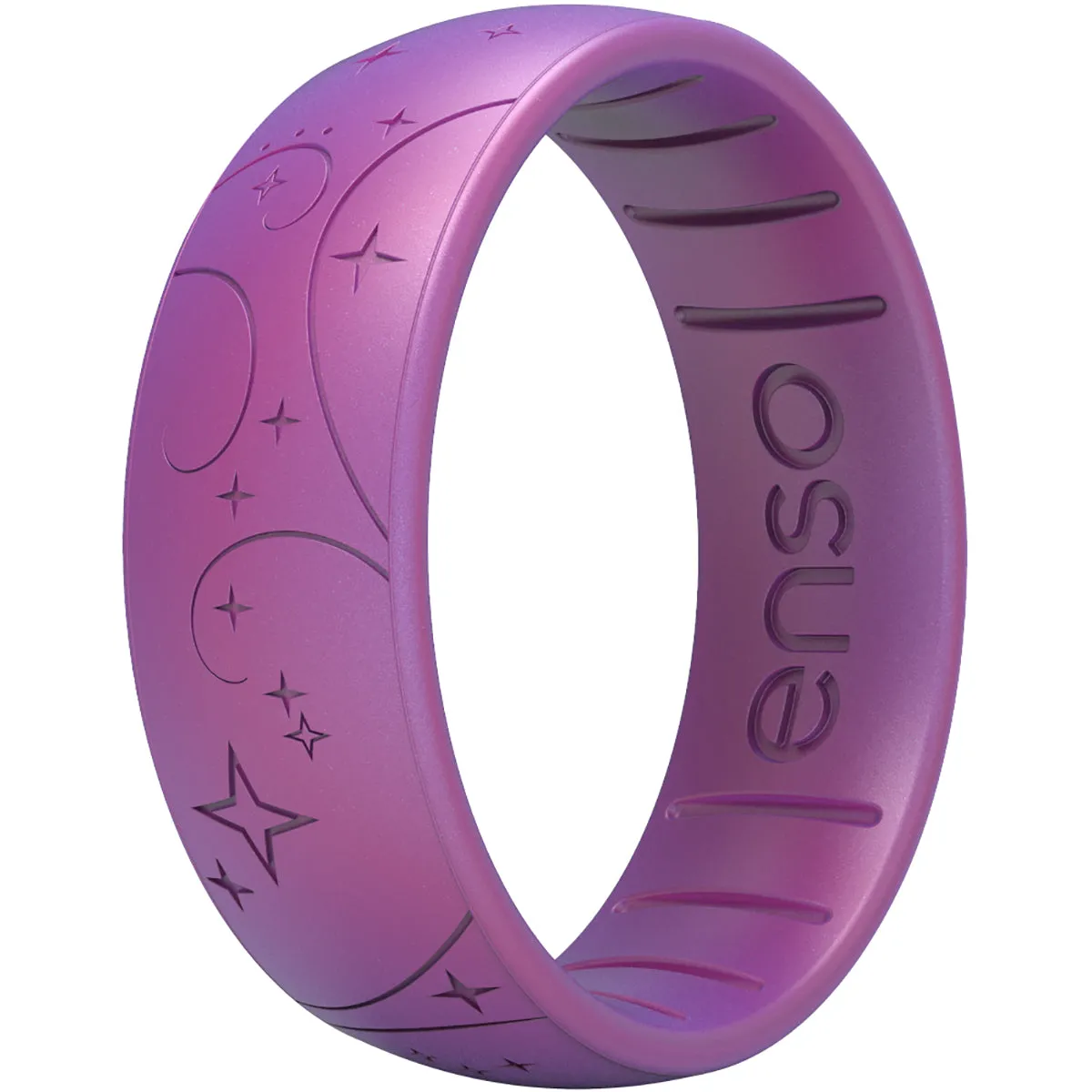 Enso Rings Classic Etched Legends Series Silicone Ring - Fairy Magic