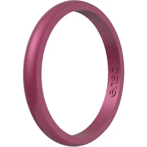 Enso Rings Halo Birthstone Series Silicone Ring - Pink Tourmaline