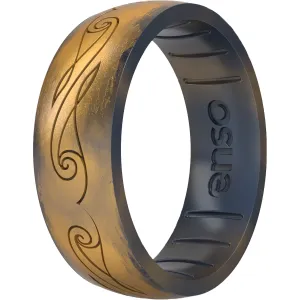 Enso Rings Lord of the Rings Elven Scroll Classic Silicone Ring