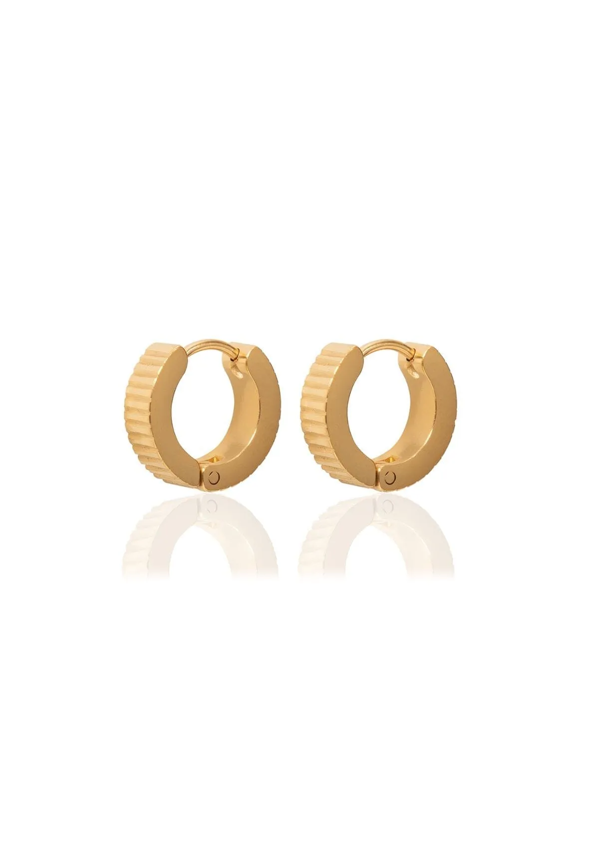 Fleur Hoop Earrings | A Weathered Penny