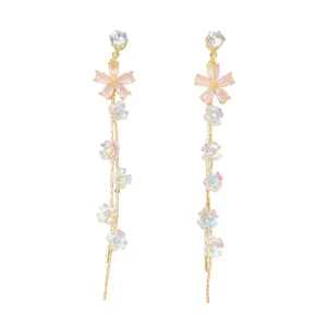 Flower Dangle Earrings