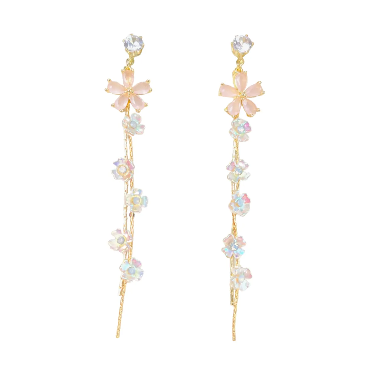 Flower Dangle Earrings