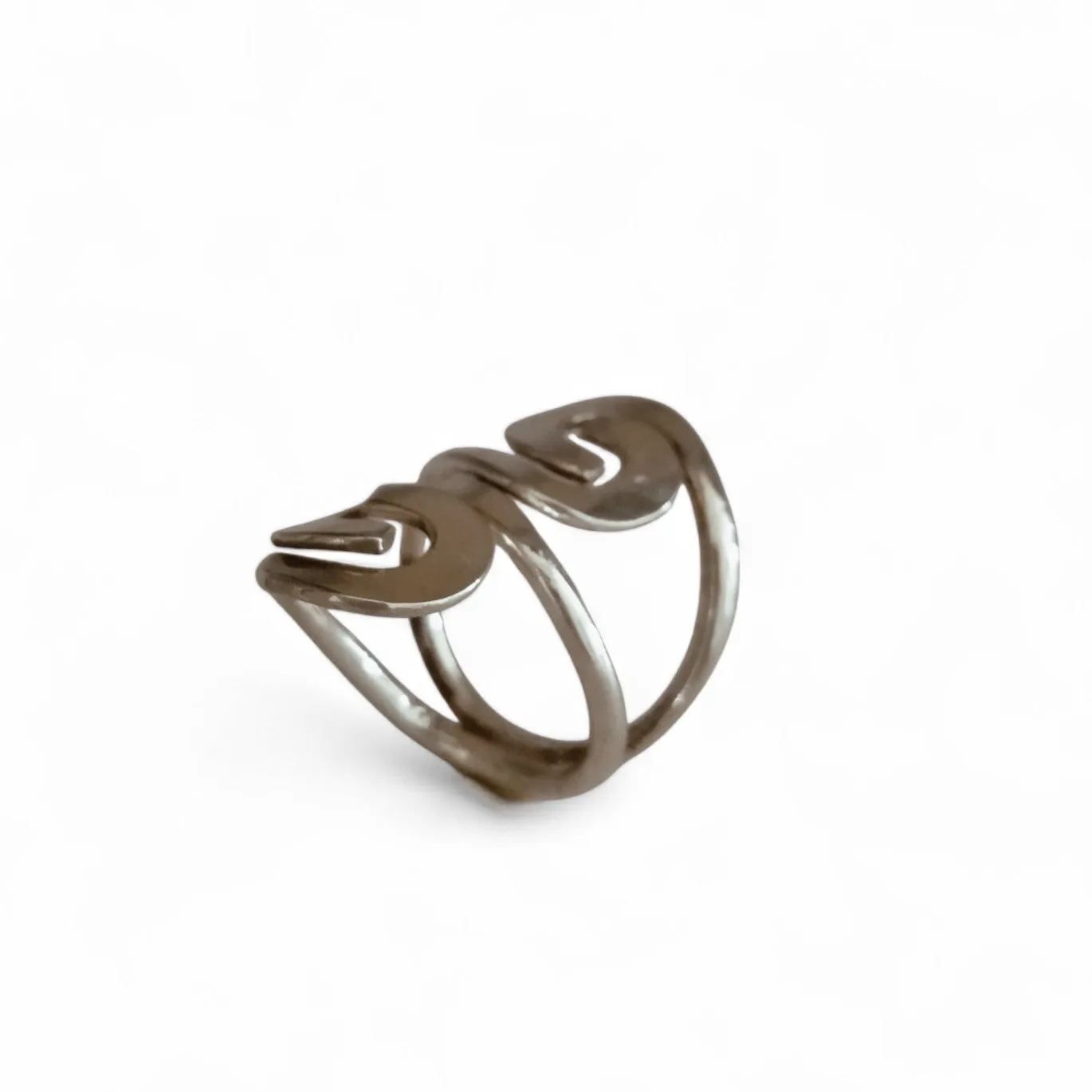 Genuine 925 Silver Wire Wrap Ring