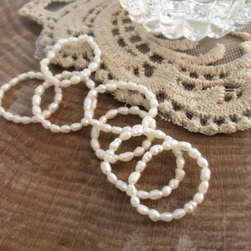 Genuine Pearl Rings