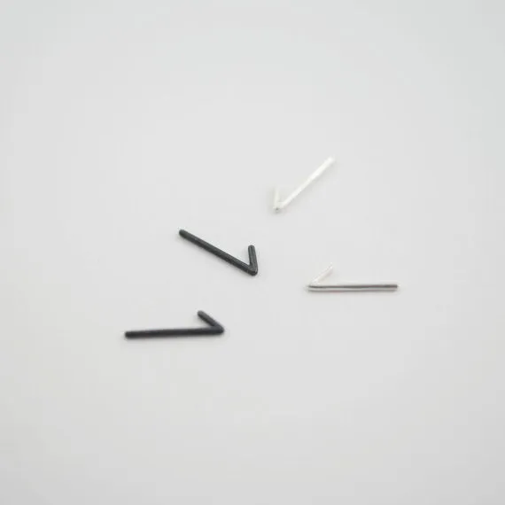 Geometric tiny stud earrings N°42