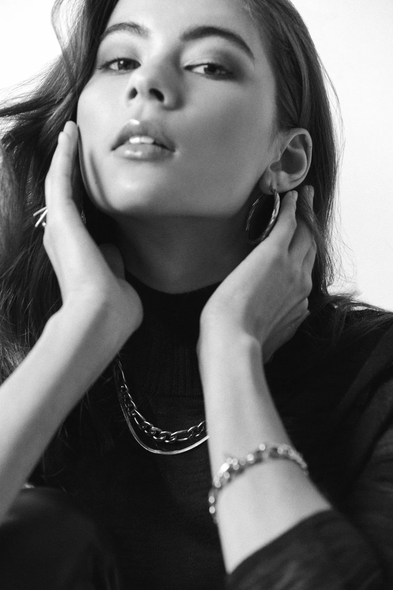 Get Twisted Hoop Earrings - Silver