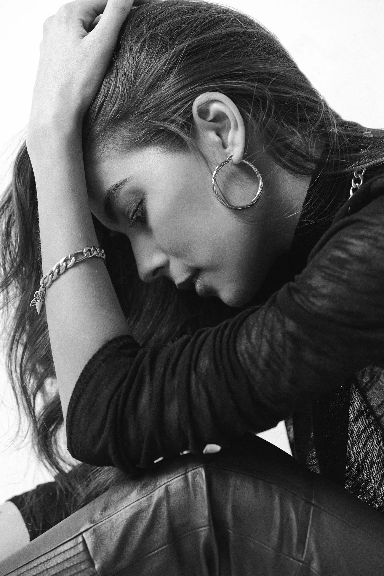 Get Twisted Hoop Earrings - Silver