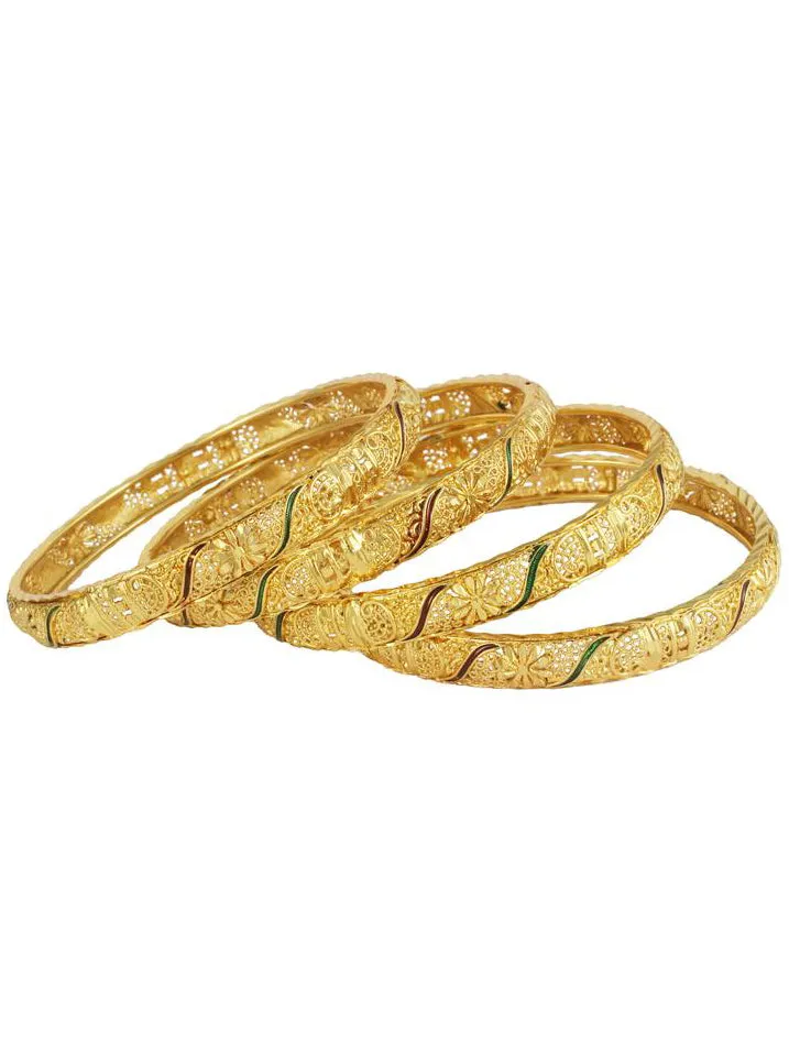 Gold Forming Bangles