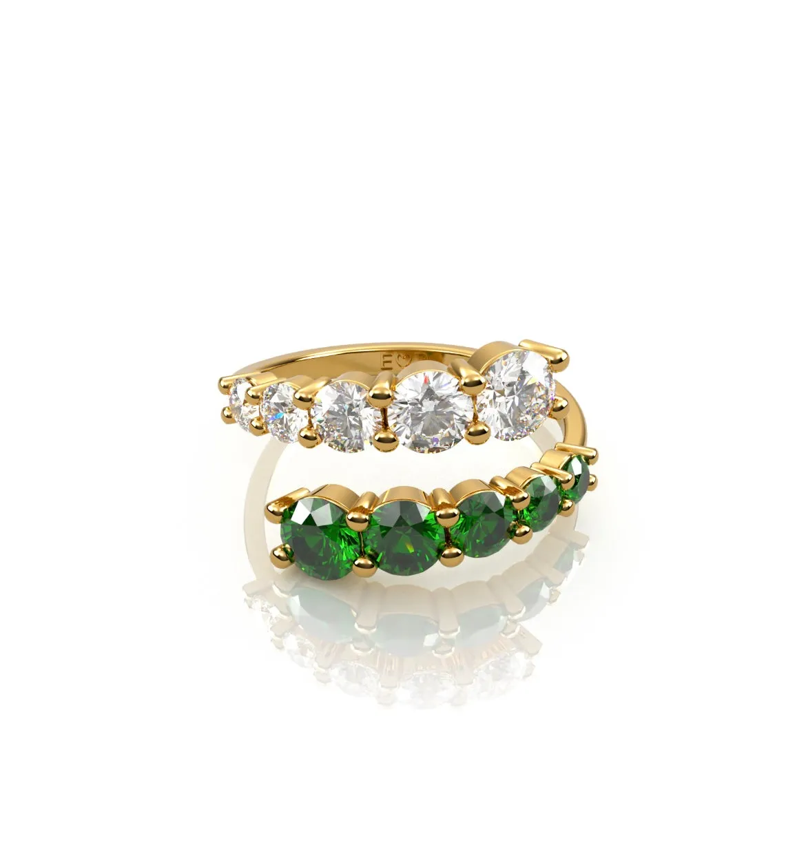 Graduating Twist Ring