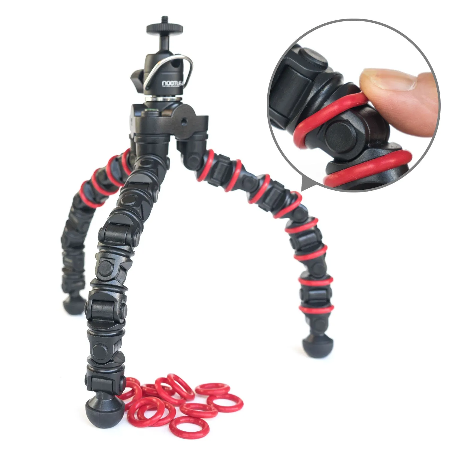 Grifiti Nootle Recon 9 Inch Flexible 1/4 20 Extension Arm or Leg for Cameras Videos Mics