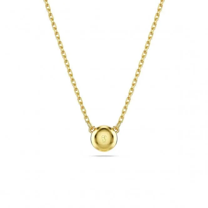 Imber Round Cut White Gold-tone Plated Pendant 5684511