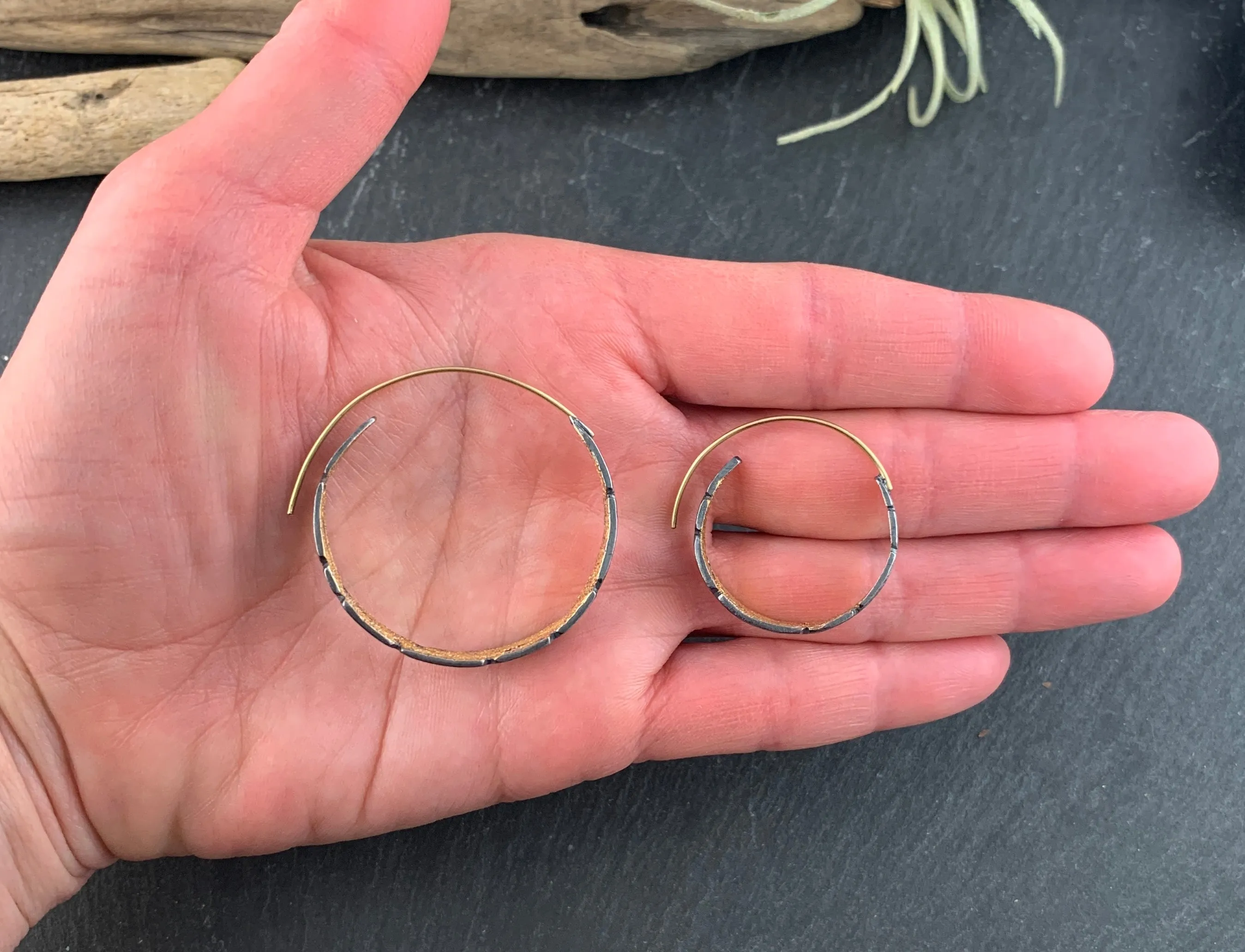 Inner Glow Hoops - Large