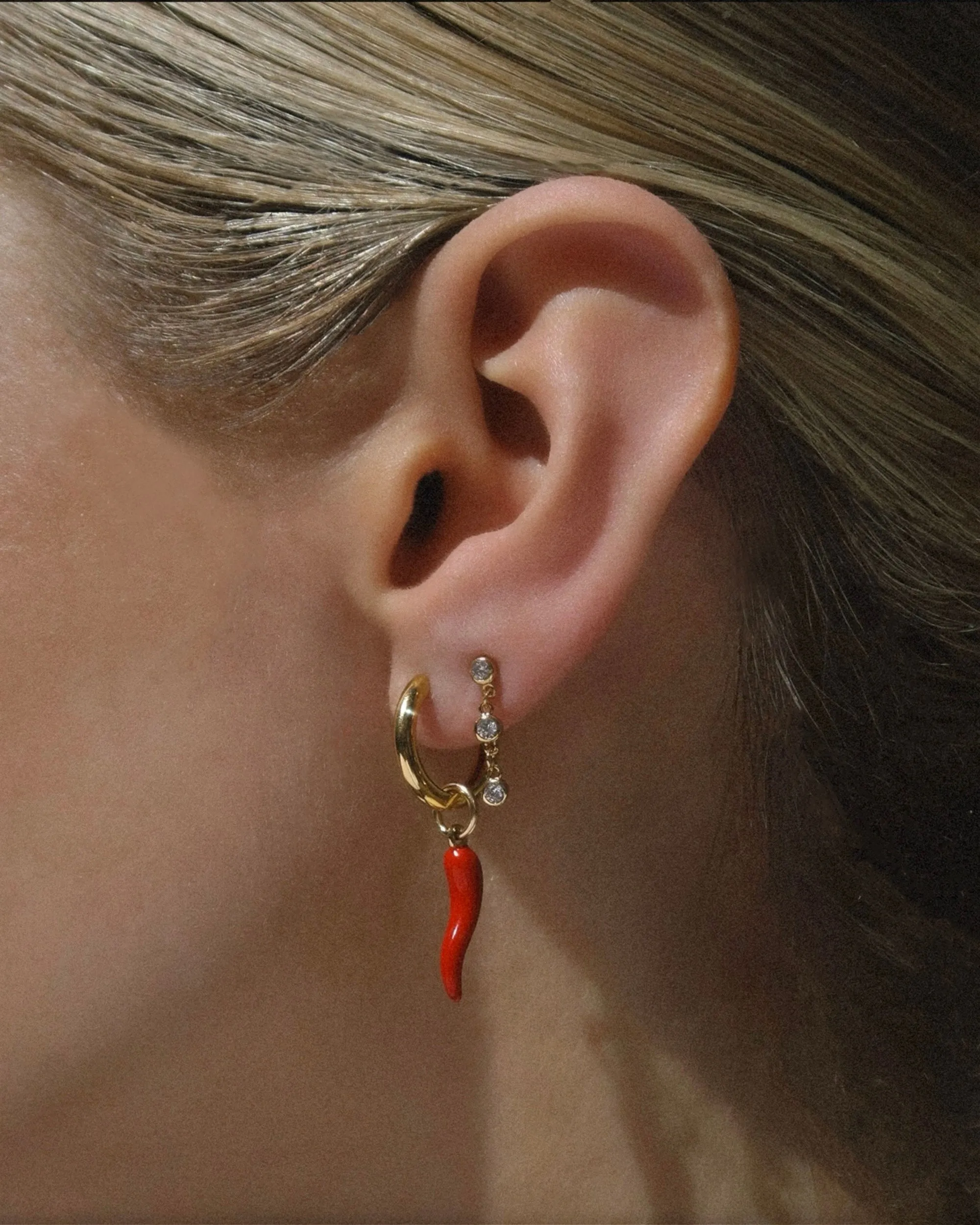 Kaye Drop Studs