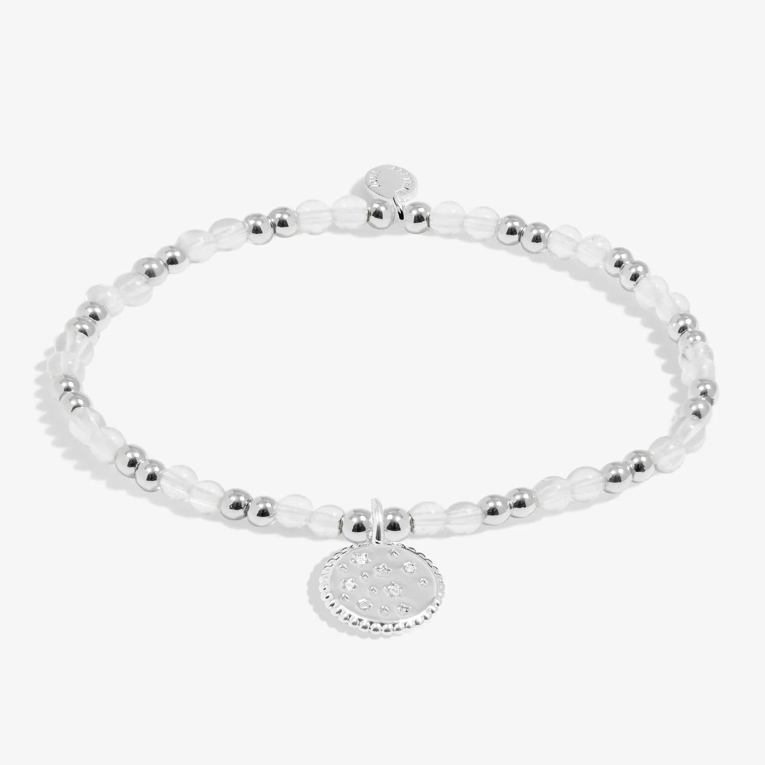 Kids A Little April Birthstone Silver Plated Bracelet C785