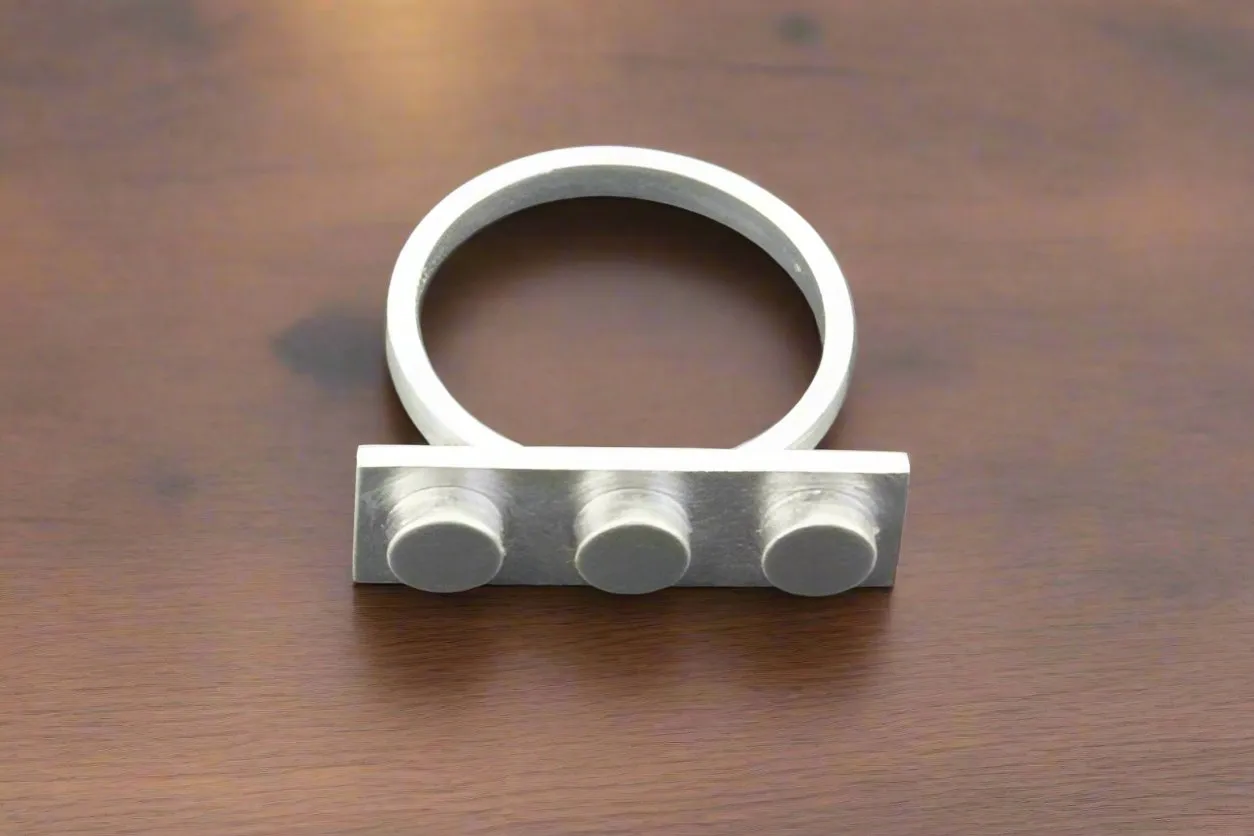 Lego Ring in Sterling Silver