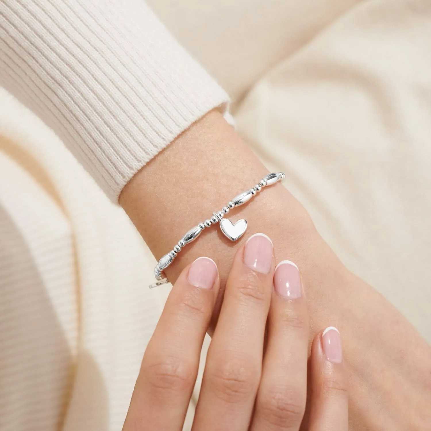 Lifes A Charm Birthday Silver Plated Bracelet 7853
