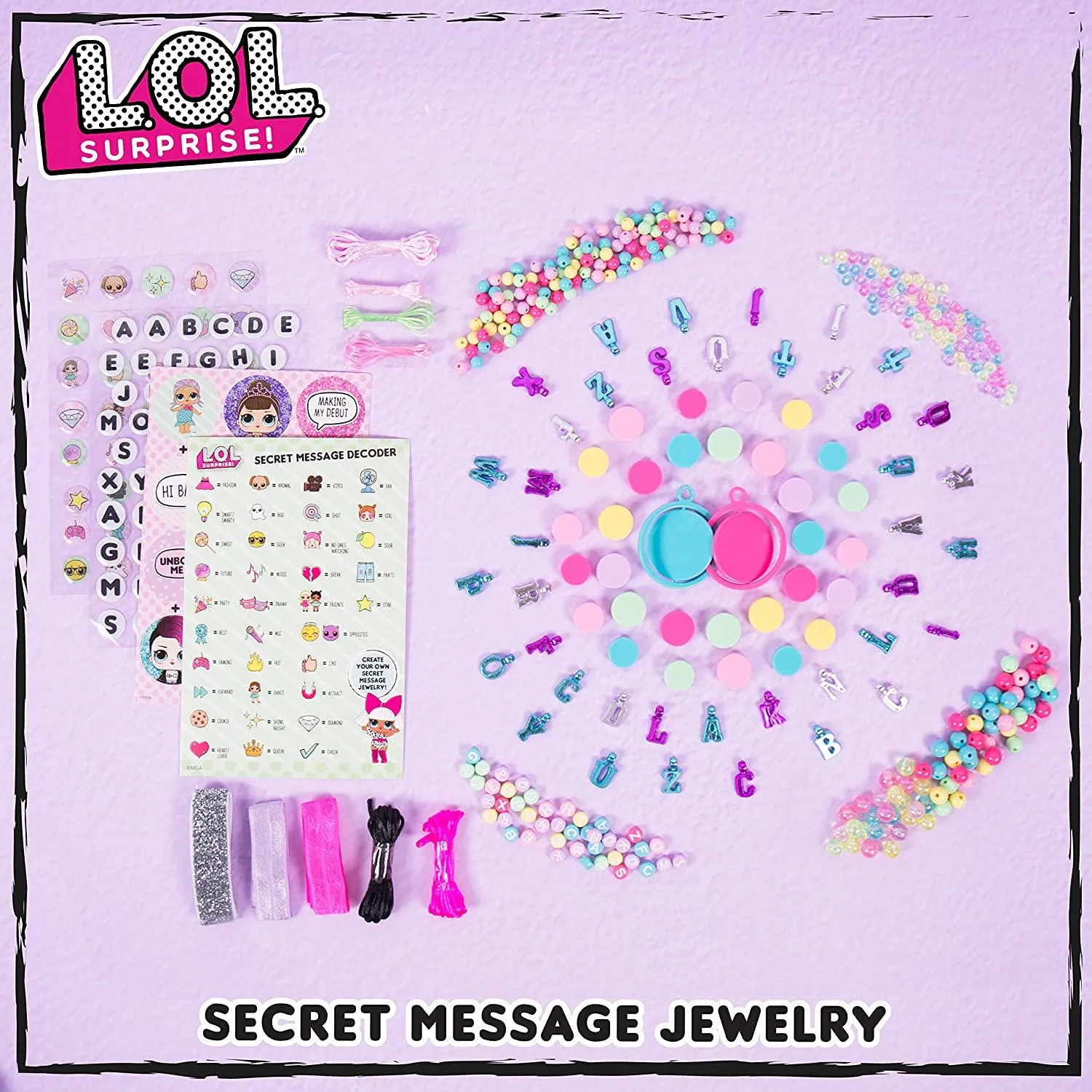 L.O.L. Surprise! Secret Message Jewelry