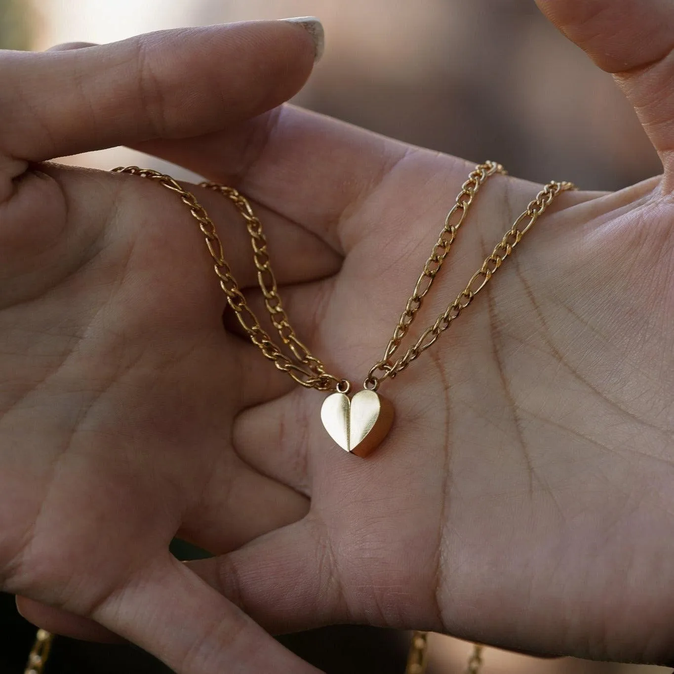 Magnetic Heart Necklaces