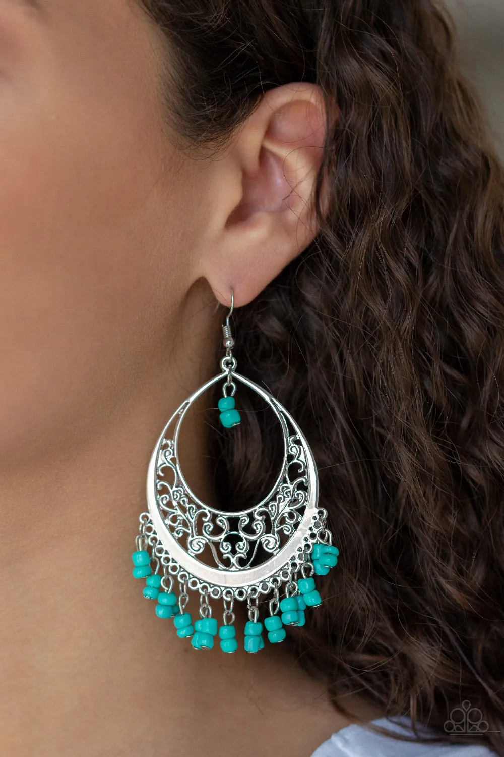 Malibu Mamba Blue-Earrings