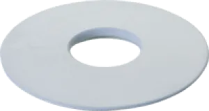 Marlen GN101D Flexible Flat Mounting Ring, 1" Opening, 3 3/4" Diameter, Green Neoprene Rubber