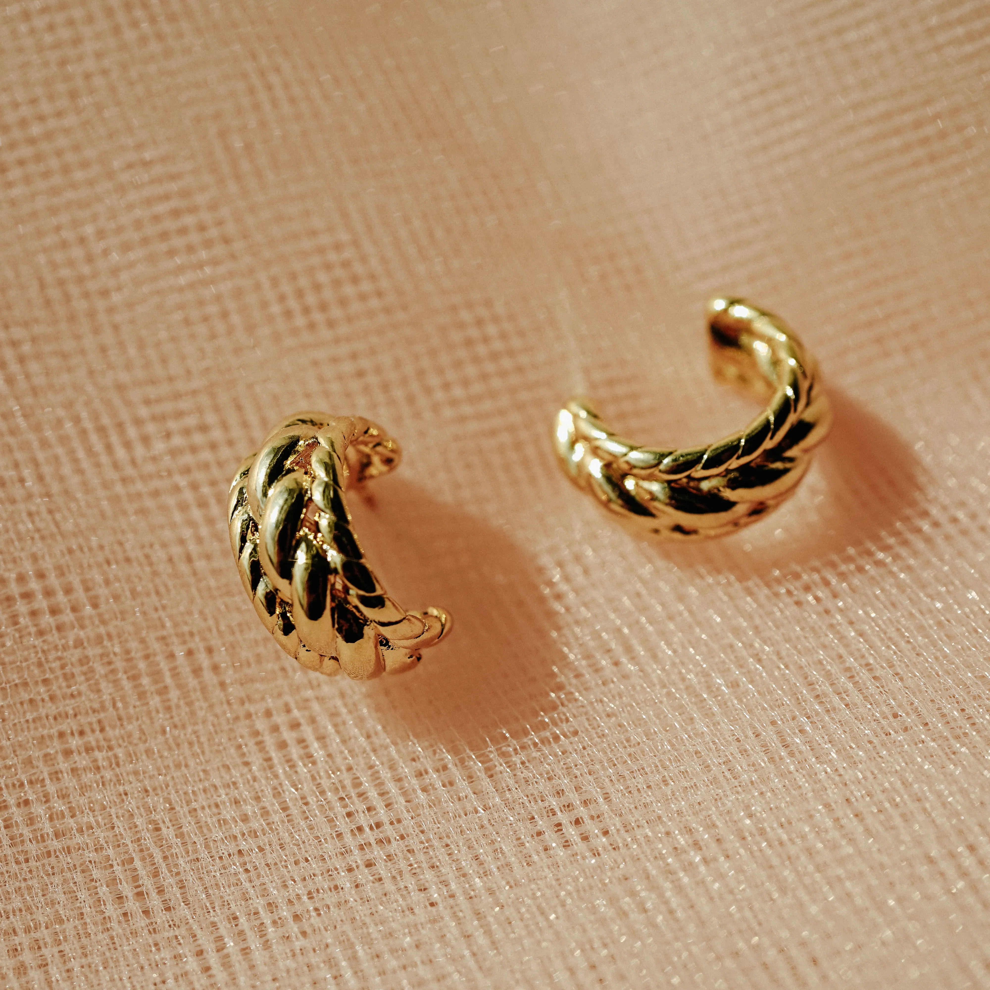 Maya Braided Hoops