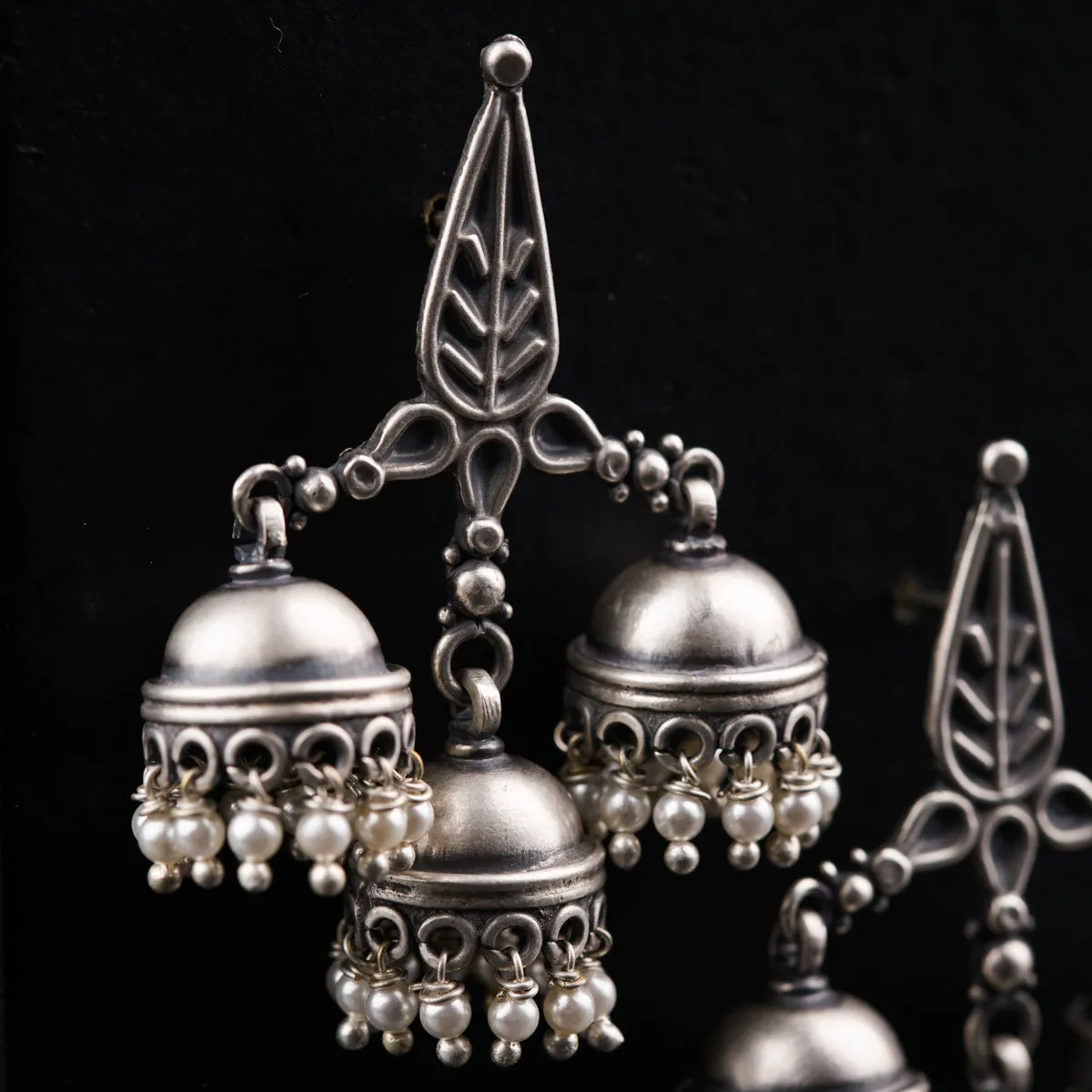 Mini Leaf Jhumki