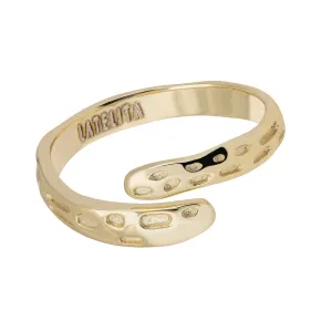 Natures Embrace Band Ring in Gold