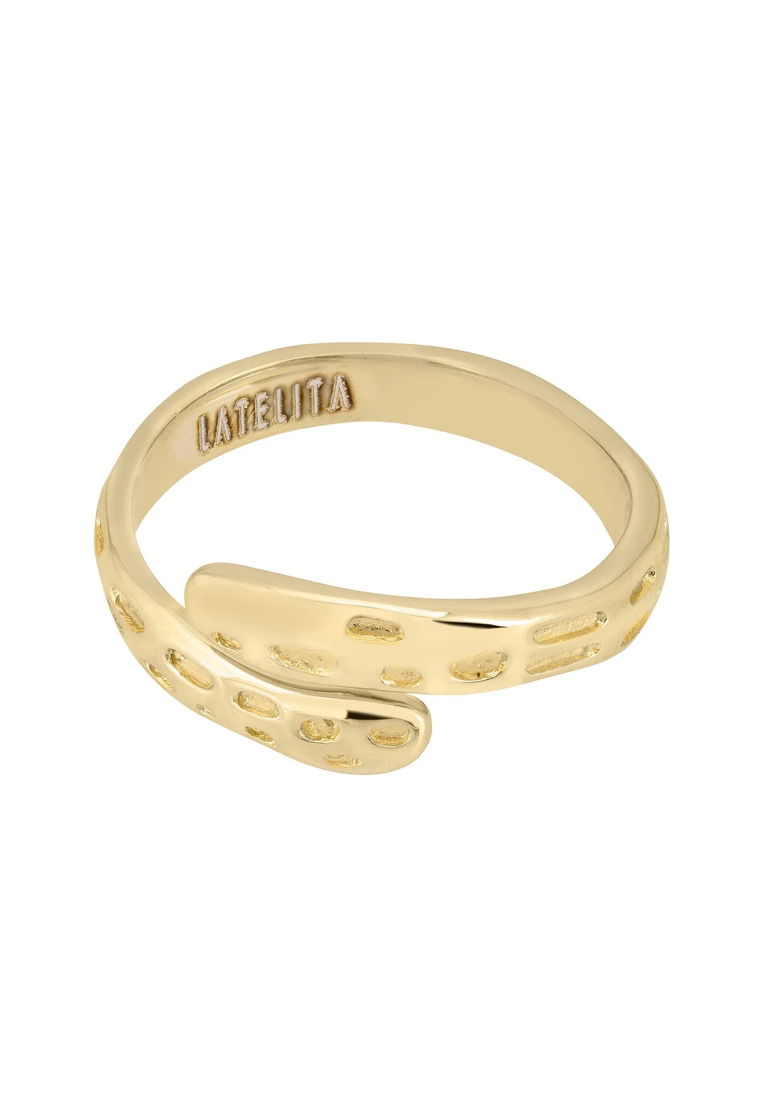 Natures Embrace Band Ring in Gold