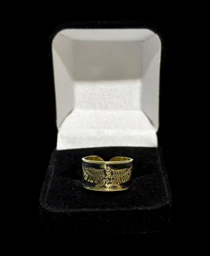 Nekhbet Ring - Brass