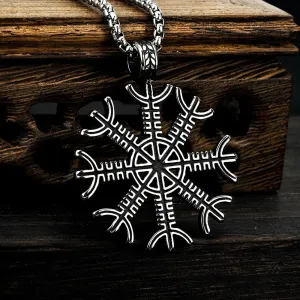 Norse Enigma - Viking Titanium Steel Pendant by The Nevermore