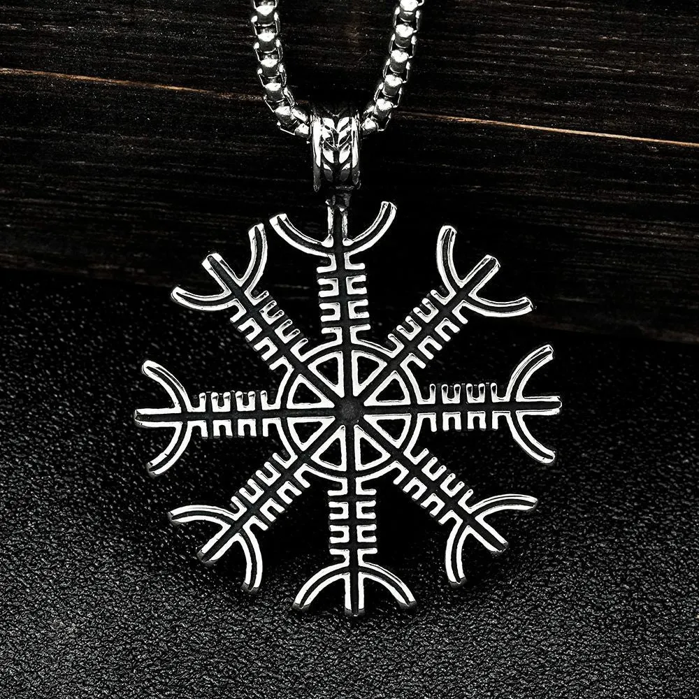 Norse Enigma - Viking Titanium Steel Pendant by The Nevermore