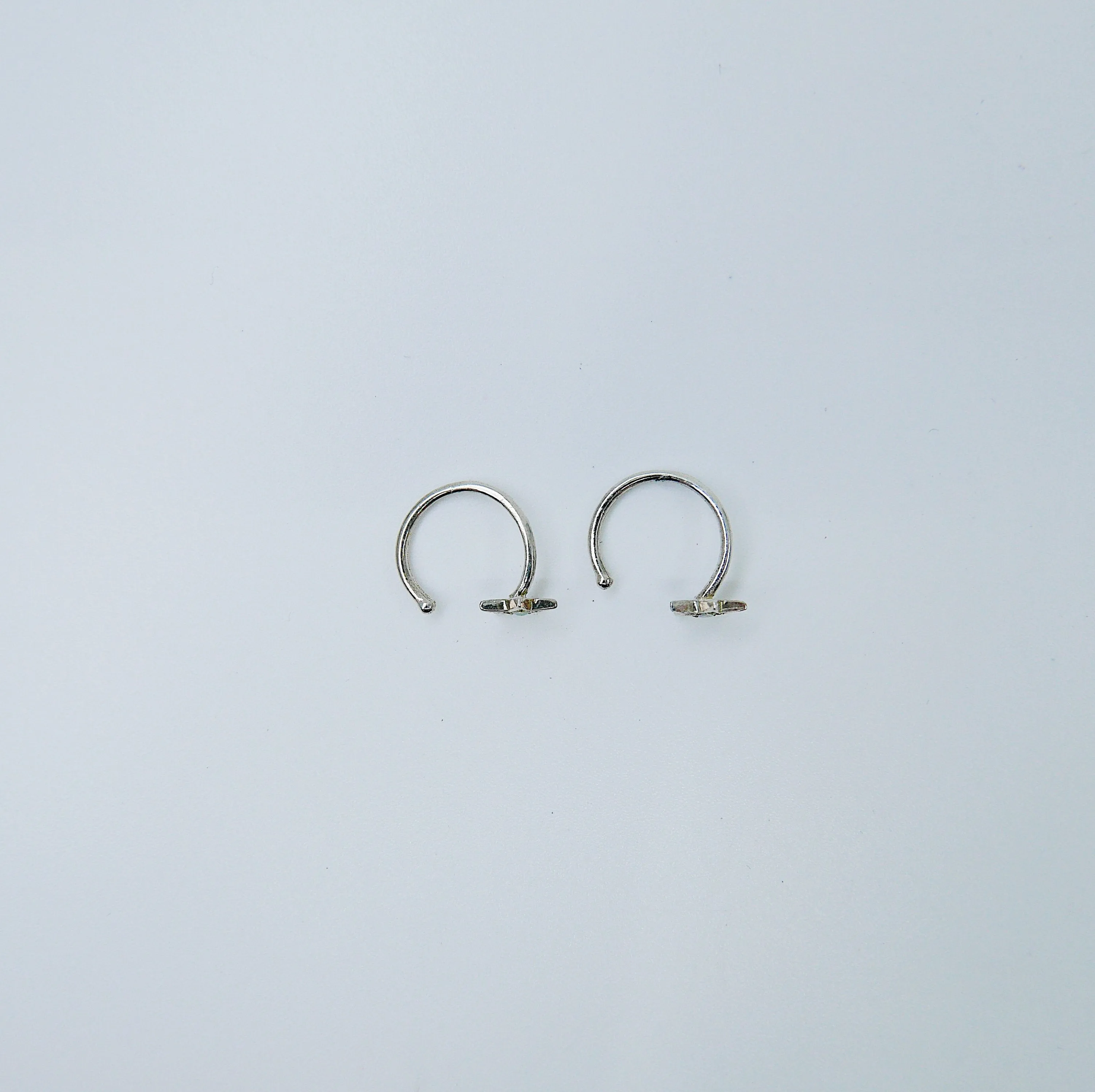Opal Star Hook Earrings