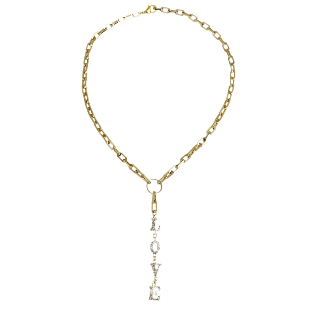 Pamela Love Paperclip Necklace - Gold