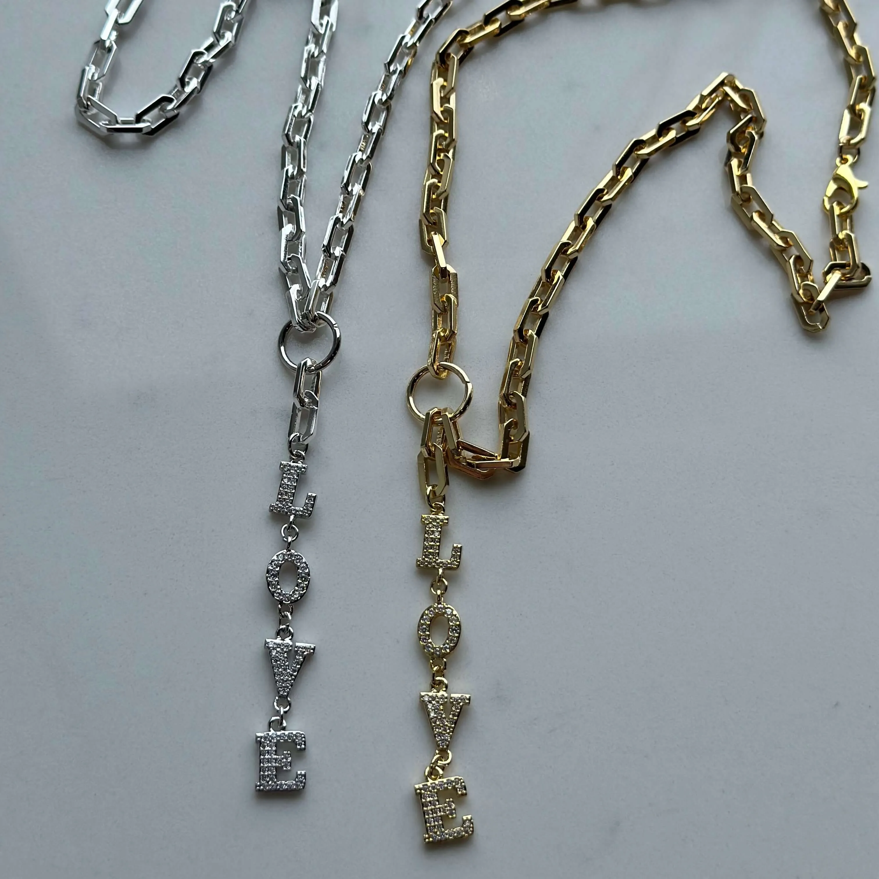Pamela Love Paperclip Necklace - Gold