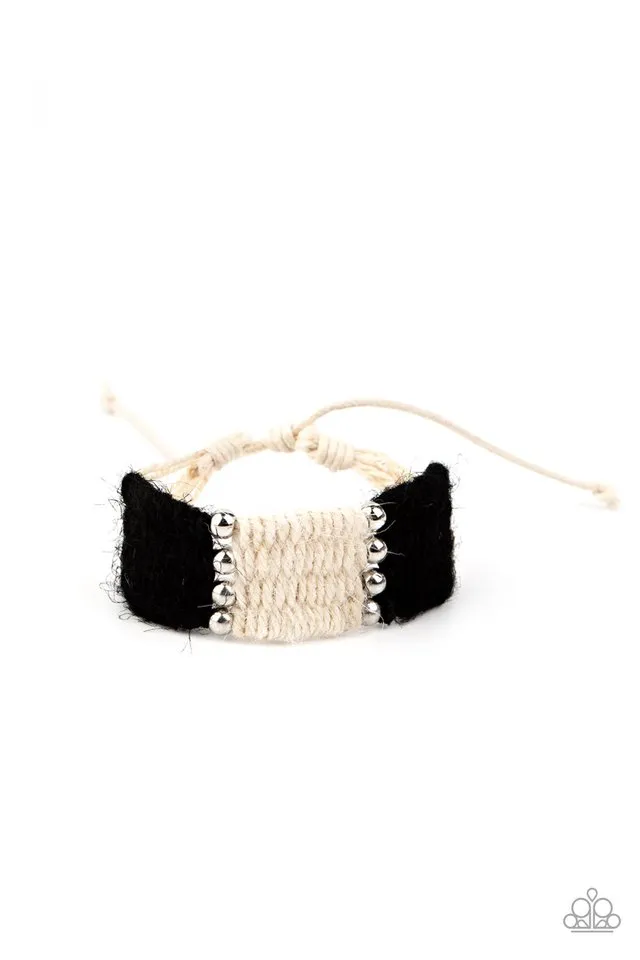 Paparazzi Bracelet ~ High Tides - Black