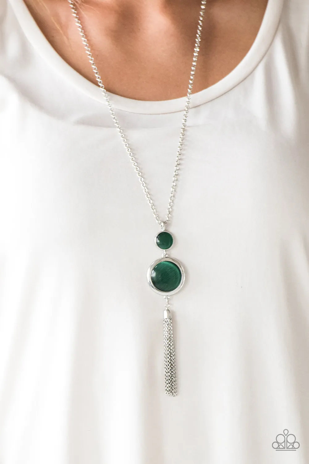 Paparazzi Have Some Common Sensei Green Long Necklace