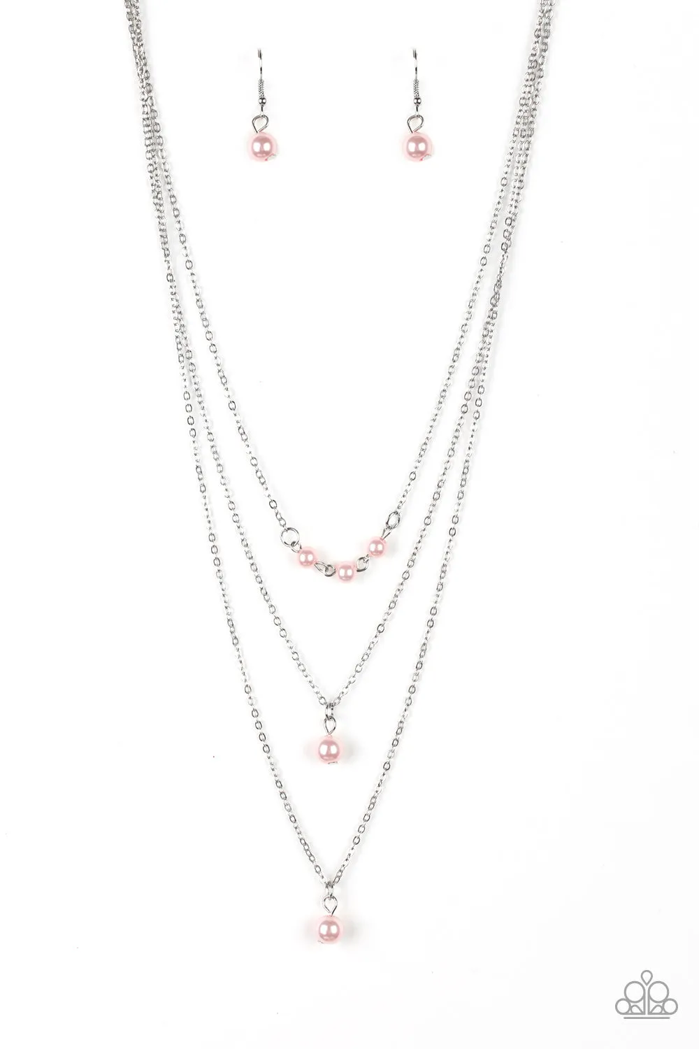 Paparazzi High Heels And Hustle Pink Short Necklace