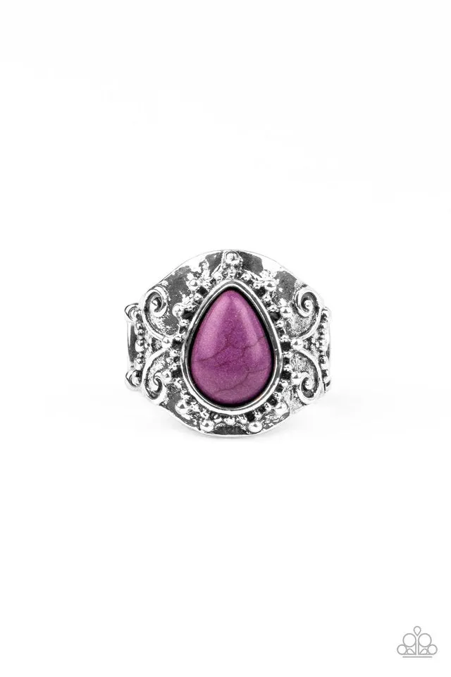Paparazzi Ring ~ Desert Dream - Purple